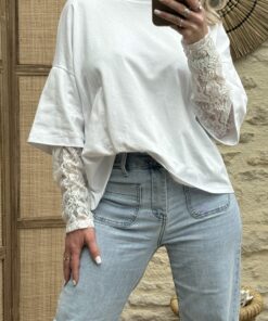 Tee-shirt DENTELLE