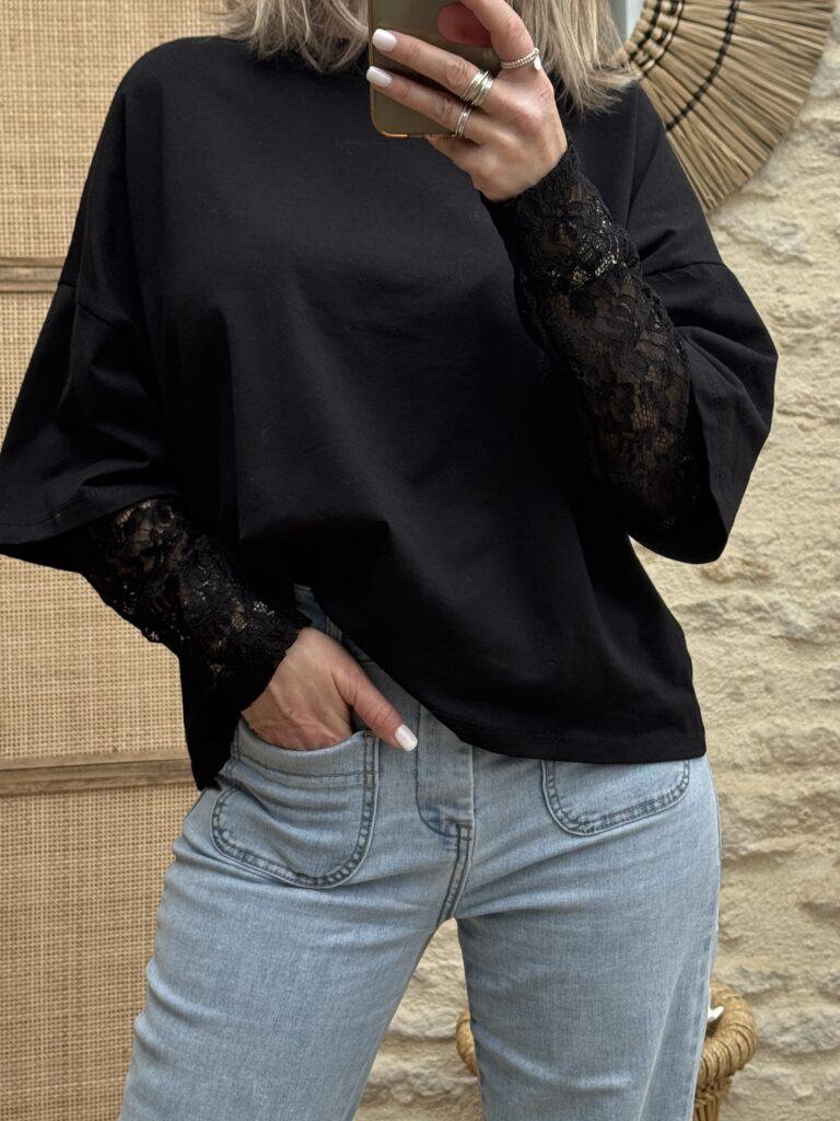 Tee-shirt DENTELLE